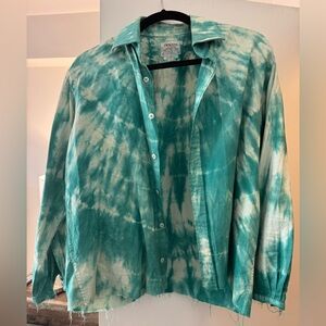 TM Lewin Tie due button down shirt